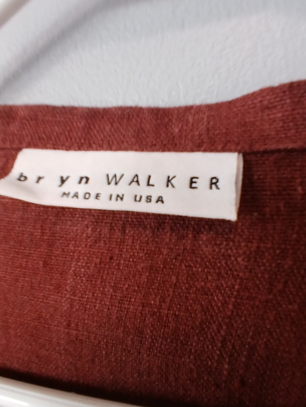bryn Walker 100% Linen Open Asymetrical Shacket Women's Large Designer Lagenlook - Picture 2 of 5